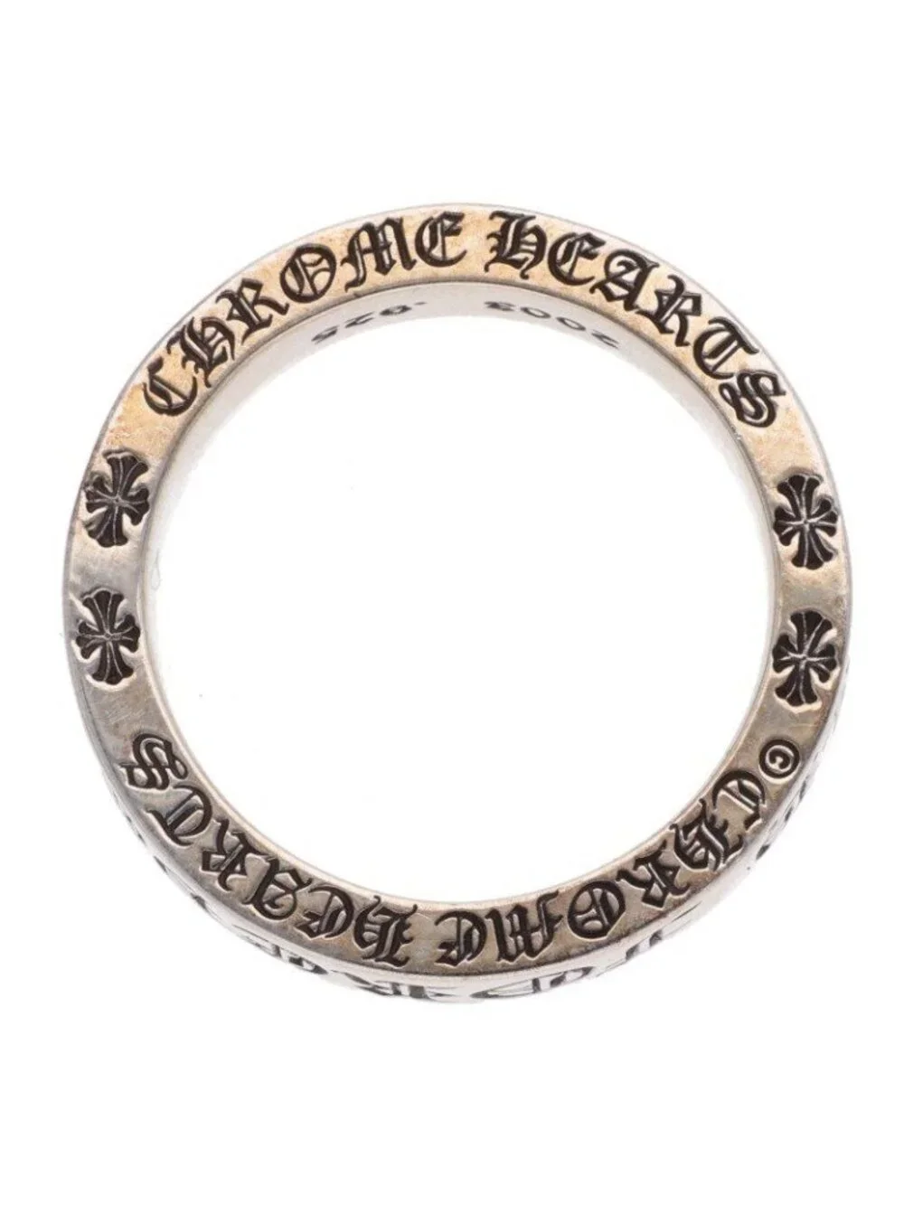 Chrome Hearts Spacer Forever Silver Ring
